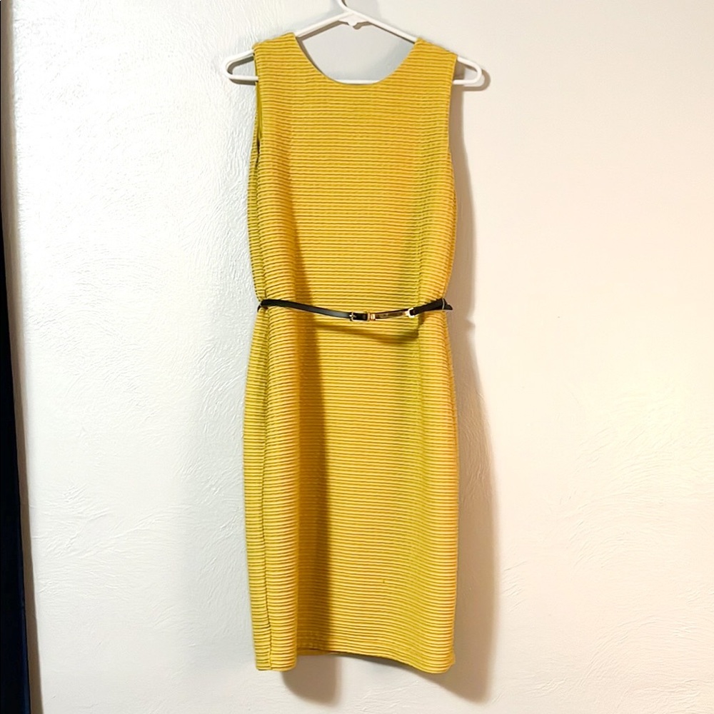 Gold Calvin Klein Dress!